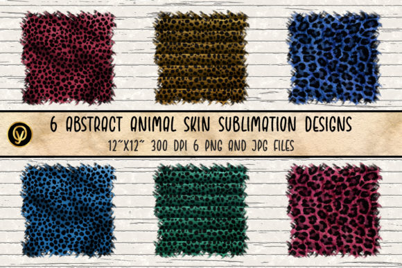 Abstract Animal Skin Texture Sublimation