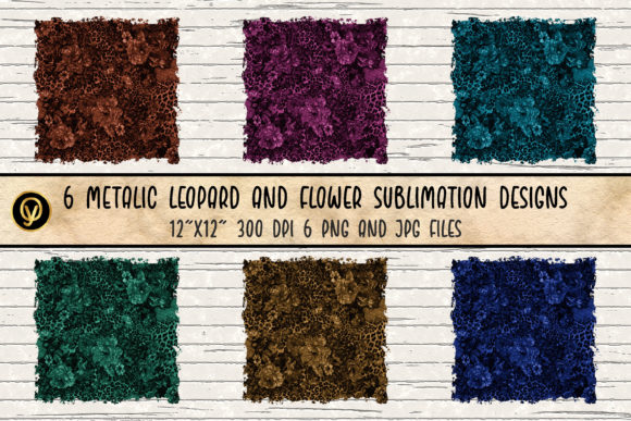 Abstract Leopard and Flower Sublimation: The Perfect Fusion for Modern Creative Projects