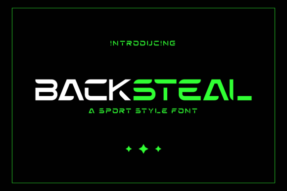 Backsteal Font: The Ultimate Sport-Style Choice for Bold Branding