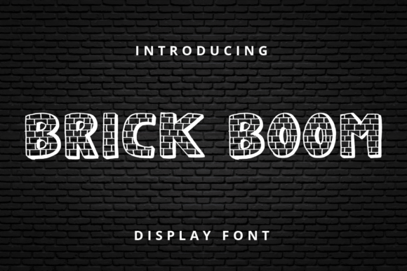 Brick Boom: The Bold Typeface That Brings Joy to Every Design