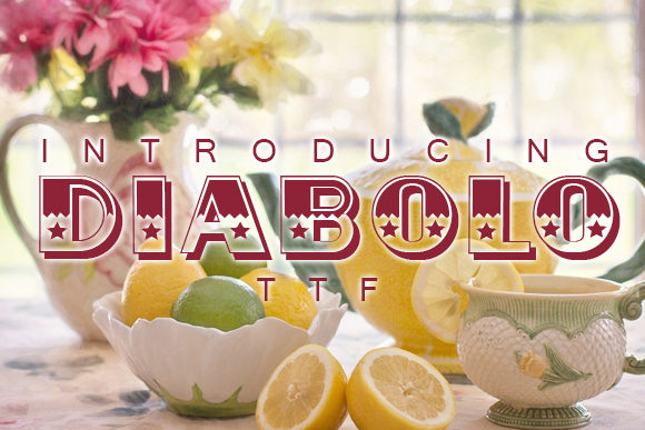 Diabolo: The Retro Circus Font That Elevates Your Design