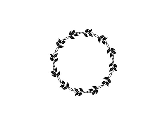 Evaluating the Circular Twigs and Leaves Logo Template for Organic Branding