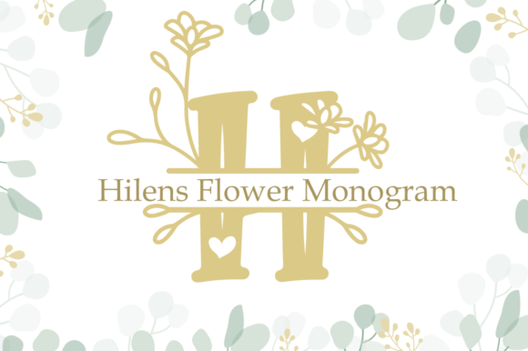 Hilens Flower Monogram: Elevate Your Visual Identity