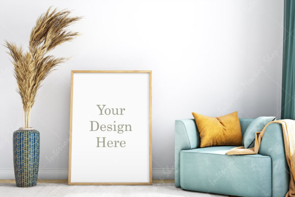 Livin Room Mockup - 881: Elevating Your Interior Design Presentations