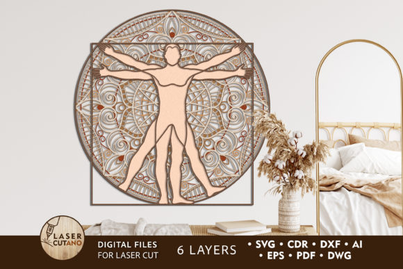 Multilayer Vitruvian Man: A Strategic Workflow for Creative Production