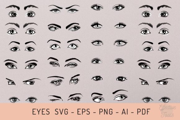 Pair of Eyes Set: Integrating Vector Assets into Creative Workflows