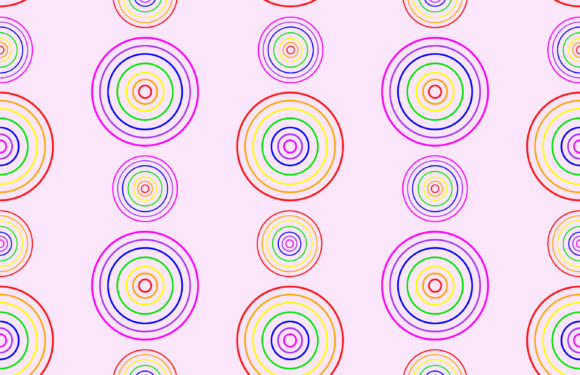 Rainbow Patterns Design for Creative Projects