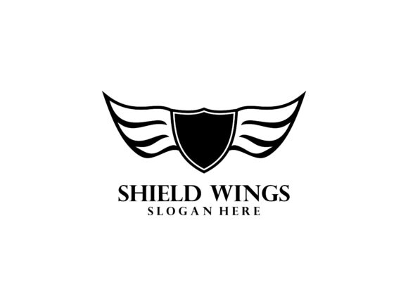 Shield Wings Vector Logo: A Versatile Design Asset