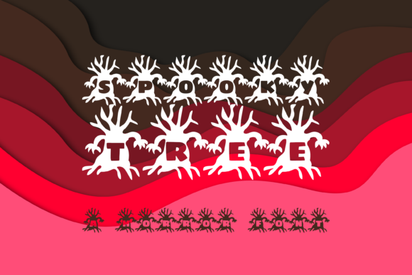 Spooky Tree: A Quirky Font for Creative Projects