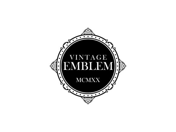 The Timeless Appeal of Vintage Emblem Ornament Design
