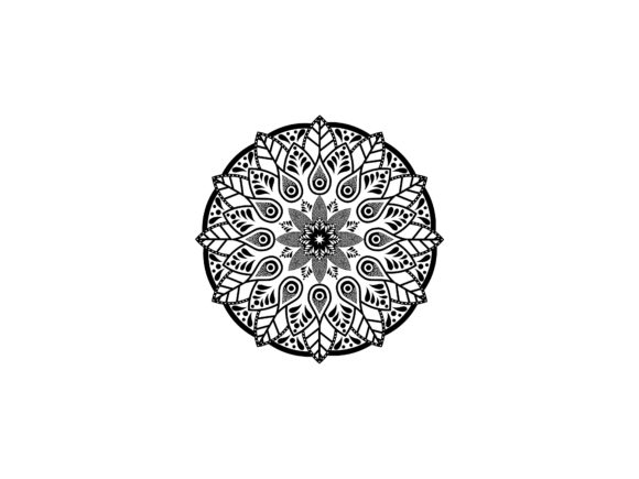 Unique Circular Mandala Design for Creative Projects