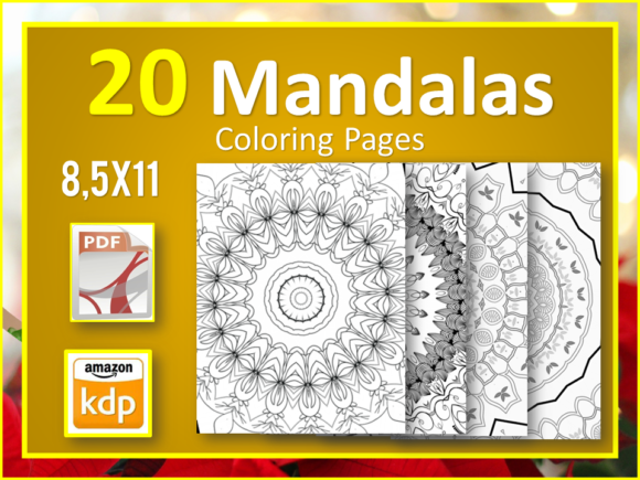 Unlocking Serenity with Mandalas Oriental Pattern